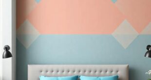 Transform Your Space: Embracing Geometric Patterns on Bedroom Walls