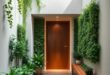 Embracing Nature: The Rise of Biophilic Entryways with Lush Living Walls