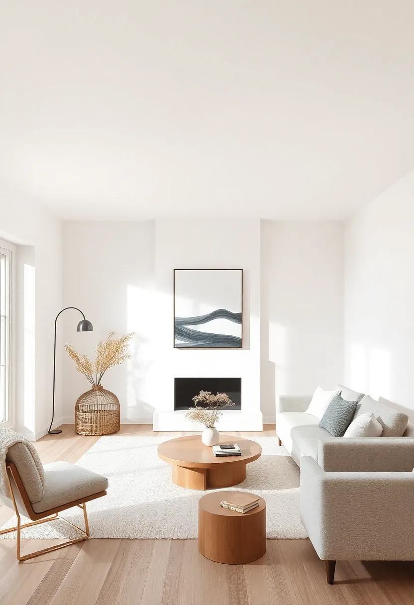 Elevate Your Space: The Art of Contrasting Textures in a Neutral Living Room