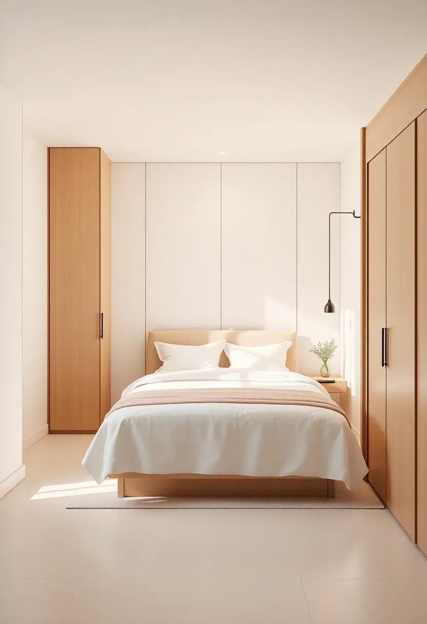 Embrace Serenity: Designing Minimalist Bedrooms with Stylish Built-In Wardrobes