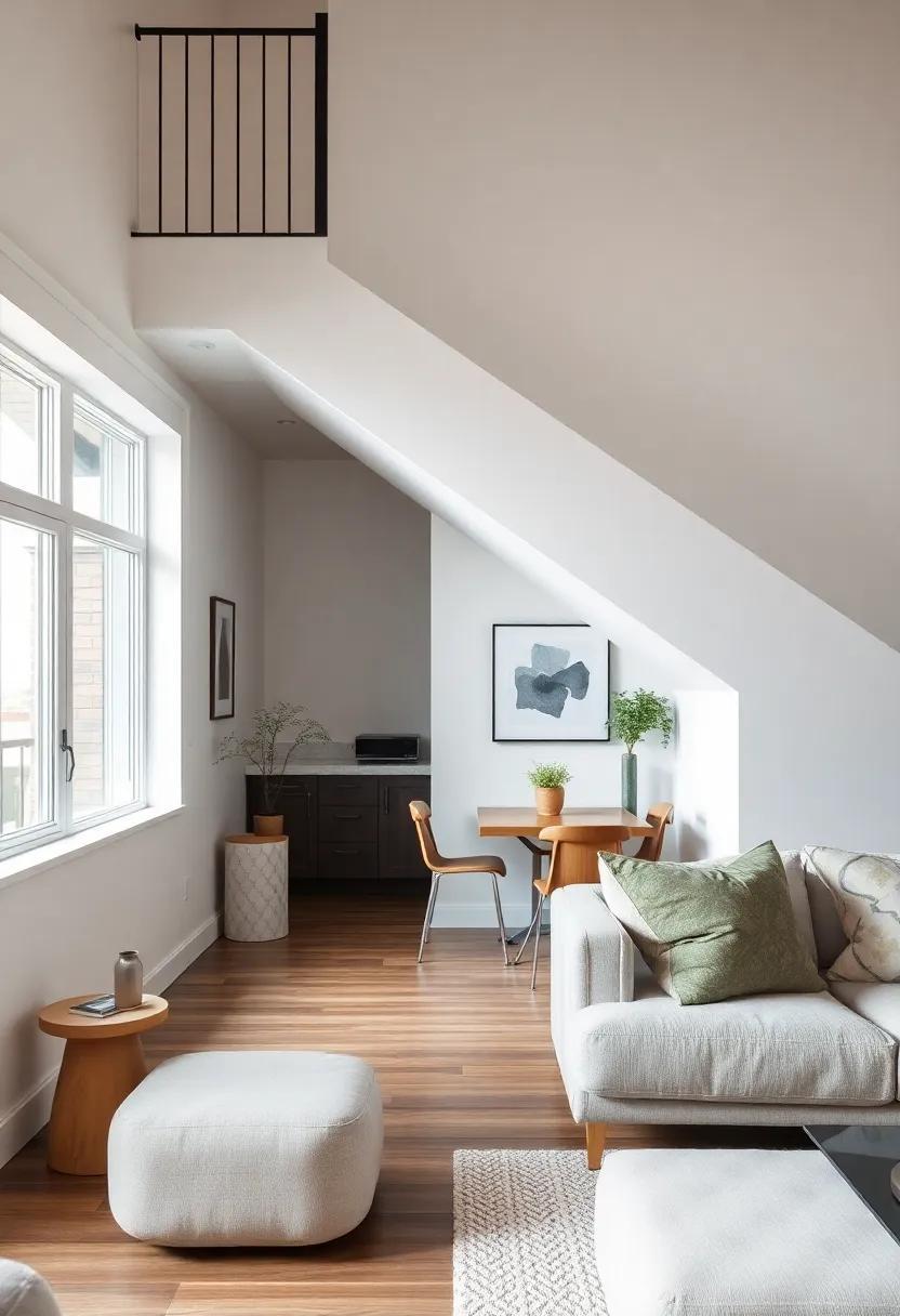 Maximizing Space: Transforming Under-Stair Areas into Cozy Living and Dining Nooks