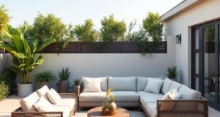 Transform Your Outdoor Space: The Allure of a Large Patio with Sectional Sofa