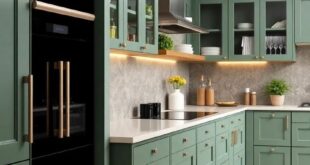 Elevate Your Culinary Space: The Allure of Sage Green Luxury Kitchen Cabinets
