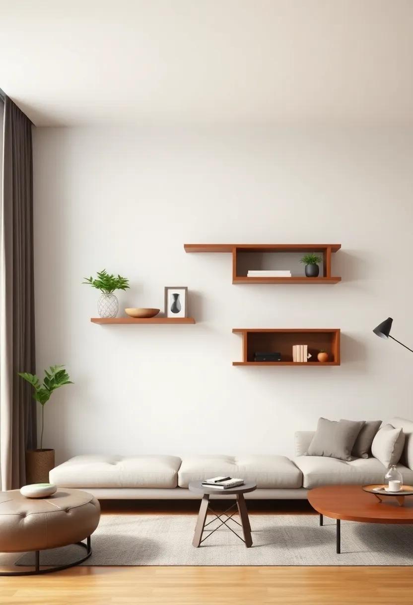 Elevate Your Space: Transforming Living Rooms with Stylish Floating Shelves