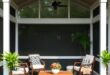 Transform Your Industrial Home: Inspiring Screened Porch Ideas to Elevate Your Space
