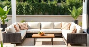 Transform Your Outdoors: Styling a Large Patio with a Cozy Sectional Sofa