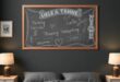25 Creative Ways to Transform Your Bedroom Wall with a Chalkboard
