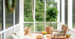 25 Cozy Ways to Transform Your Screened Porch into a Charming Cottage Retreat