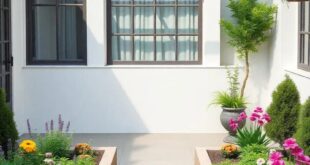 29 Inspiring Patio Ideas That Incorporate Beautiful Flower Beds to Enhance Your Outdoor Space