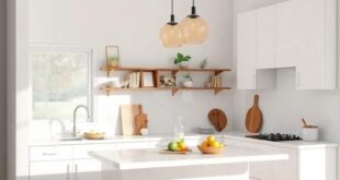 25 Inspiring Small Kitchen Layout Ideas Featuring Stylish Islands for Cozy Cooking Spaces