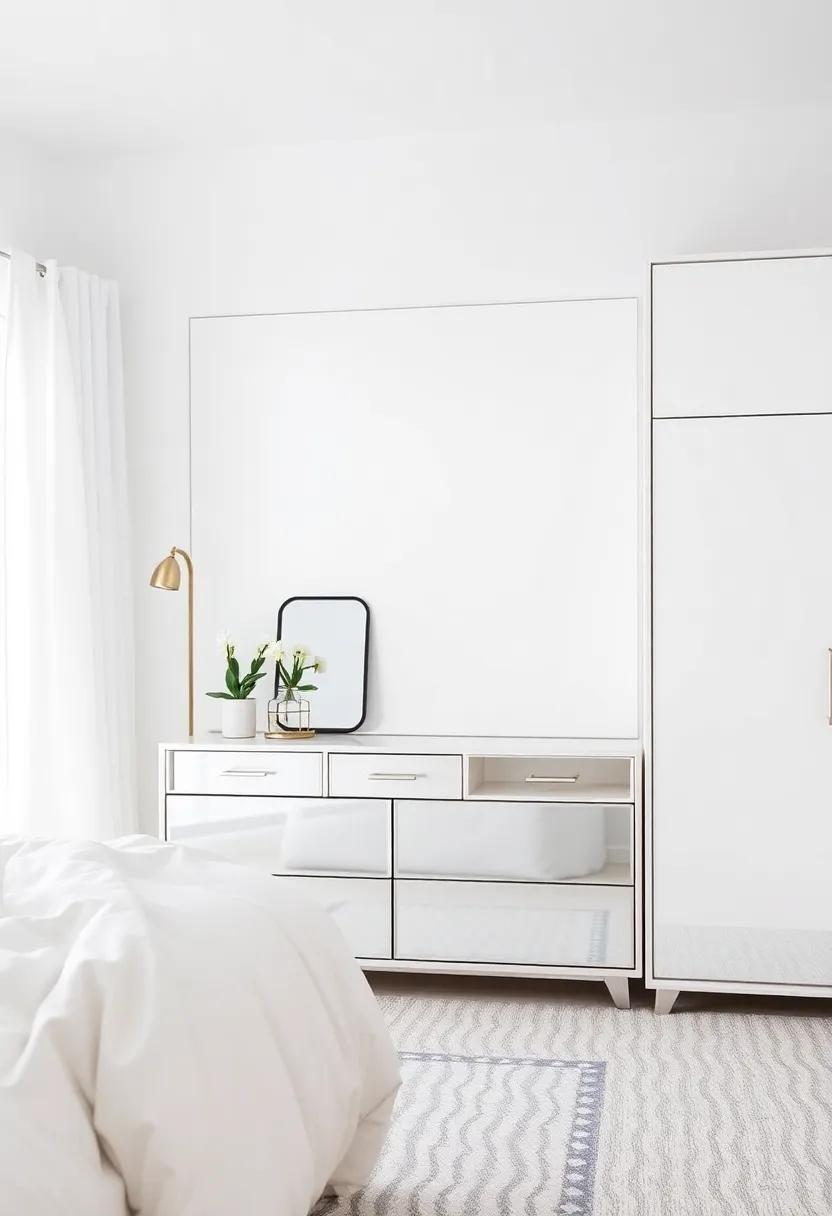 Maximize Your Space: Stylish Bedroom Storage Solutions with Mirrored Furniture
