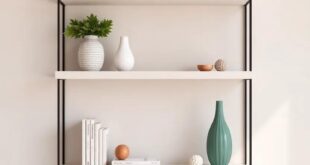Elevate Your Space: Creative Living Room Shelves Adorned with Stylish Accents