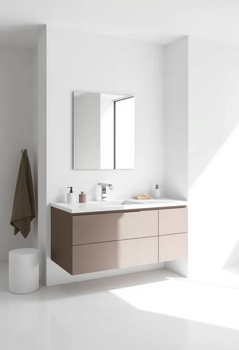 29 Inspiring Minimalist Bathroom Vanity Ideas for a Sleek and Simple Space