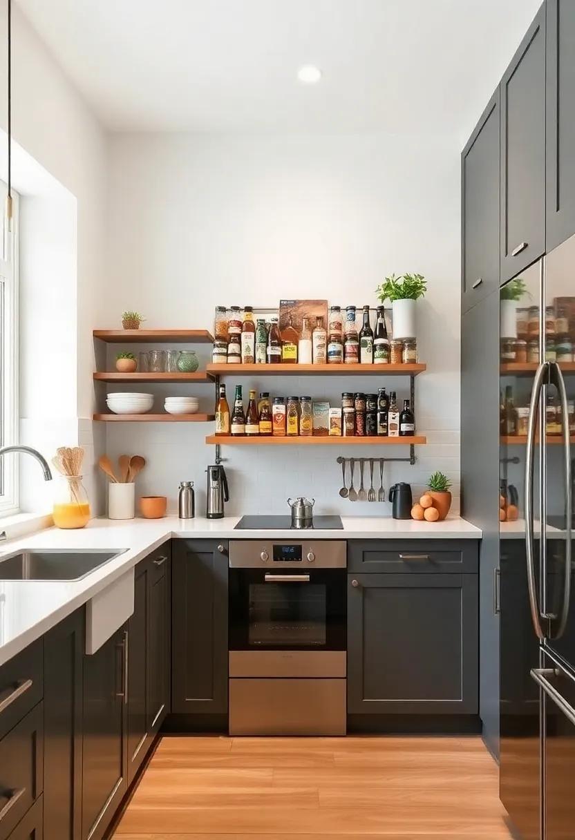 25 Ingenious Small Kitchens Featuring Vertical Spice Racks for Maximum Flavor Storage 25 Ingenious Small Kitchens Featuring Vertical Spice Racks for Maximum Flavor Storage
