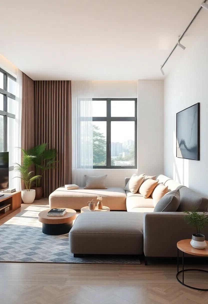 Enhancing Natural‌ Light in​ Your⁤ Apartment Living Room ⁣design