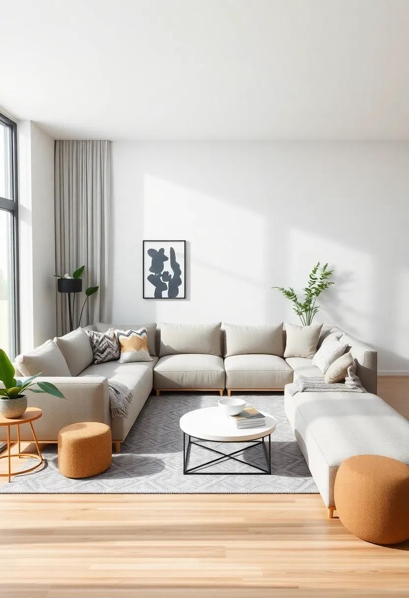 Designing a Pet-Friendly Living ‌Room with a Large Sectional