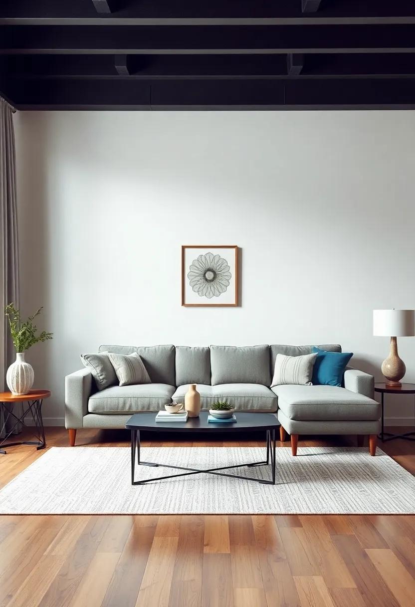 Mixing Vintage and Modern Decor Around Your ‌Stylish Sectional