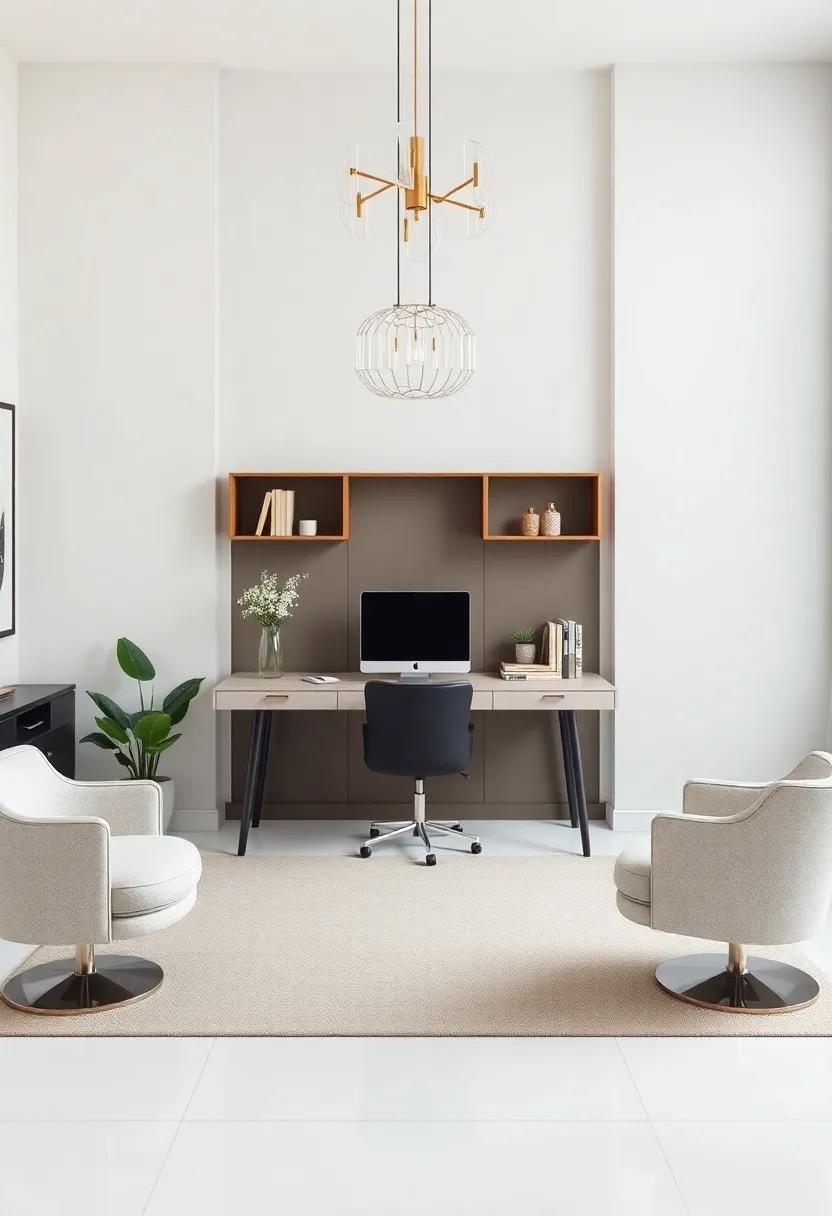 Elegant⁢ Furniture⁣ Choices for an Art Deco⁢ Inspired​ Workspace Experience