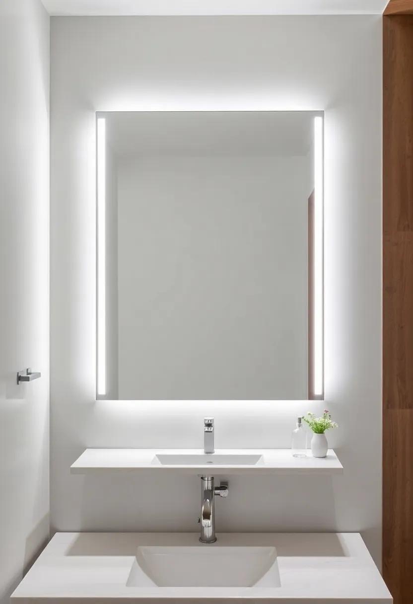 Functional Flair: Mirrors with Integrated Lighting‌ for‌ Stylish Convenience