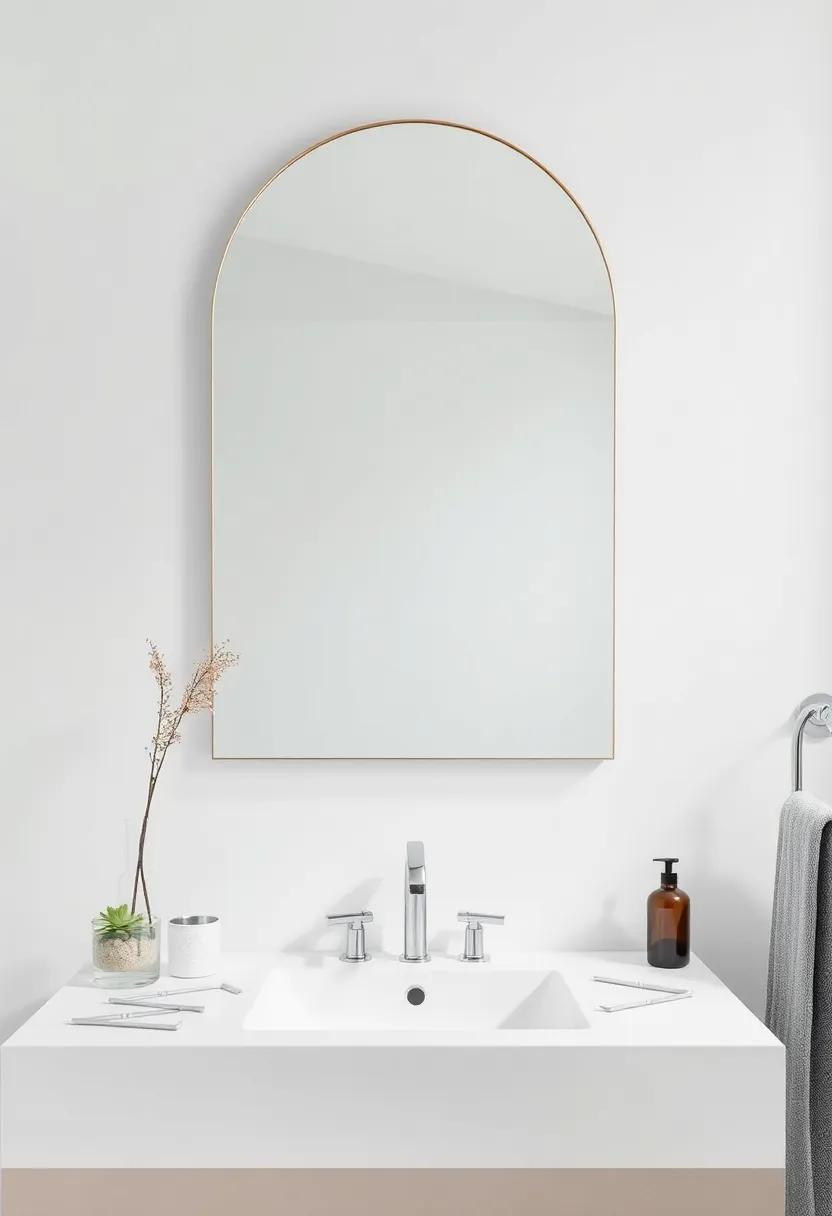 Statement Pieces: making Your Wall Mirror the Focal Point of Your​ bathroom