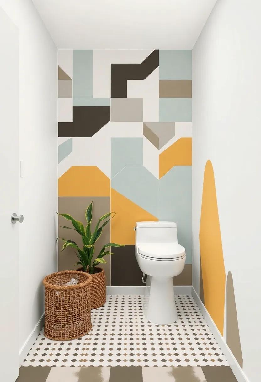 Bold Geometric Designs That Create A‍ Modern Vibe In Small Spaces