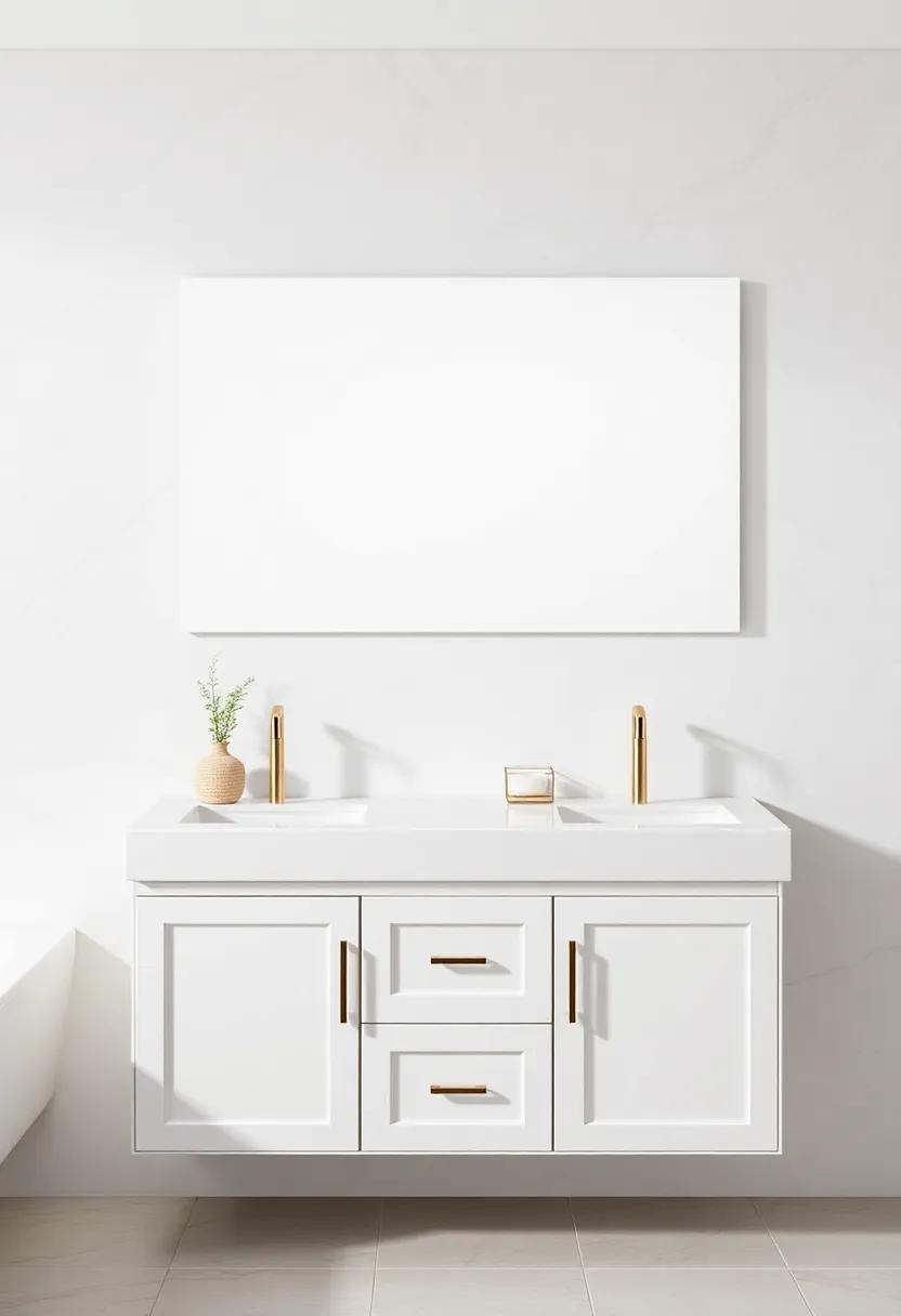 Crafting a⁣ Spa-Like Atmosphere with Elegant Vanity‌ Cabinet designs