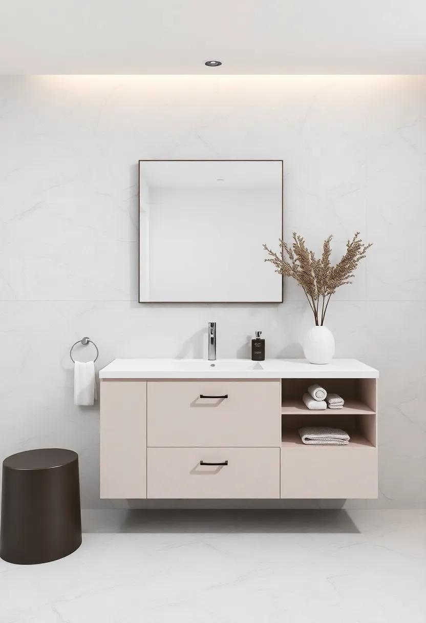 Emphasizing Texture: Materials That Add Depth to‍ Your Wall Vanity Cabinet