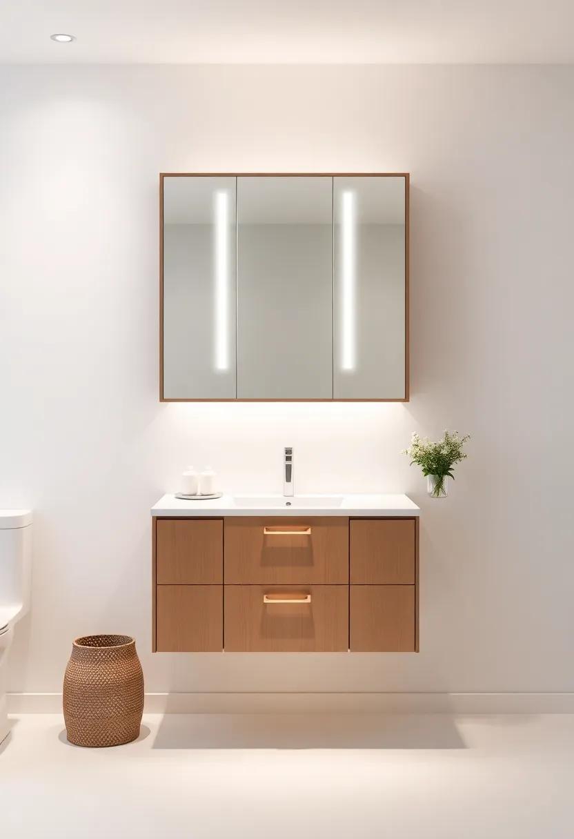 Lighting Essentials: Enhancing wall Vanity Cabinets with the Right Illumination