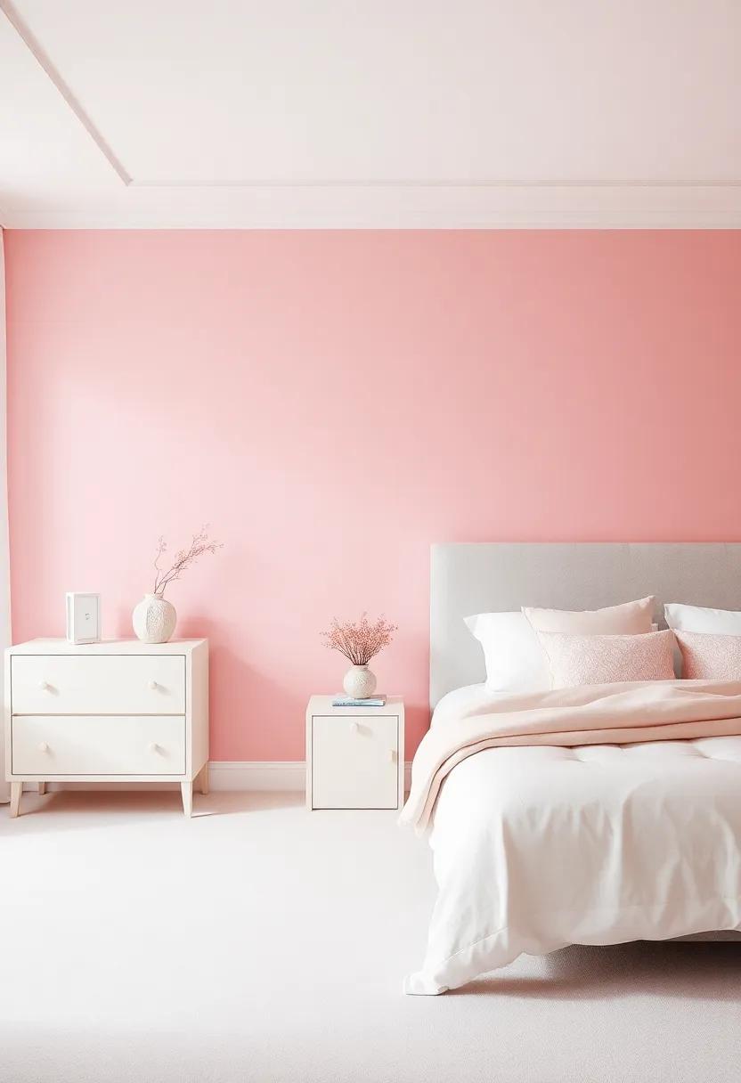 Embracing The Soft elegance ‌Of Pink Hues In Your Sanctuary