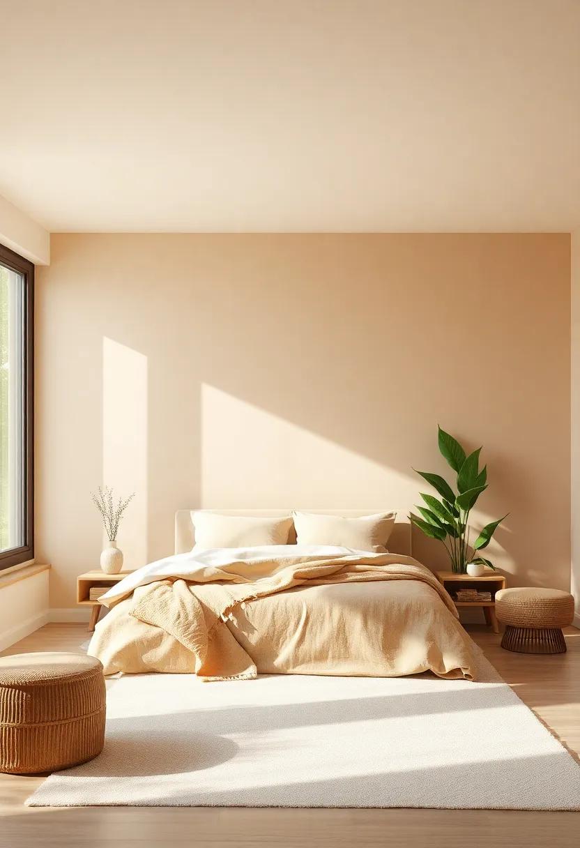 Blending Beige with ‍Earthy Hues for⁣ a Nature-Inspired Oasis