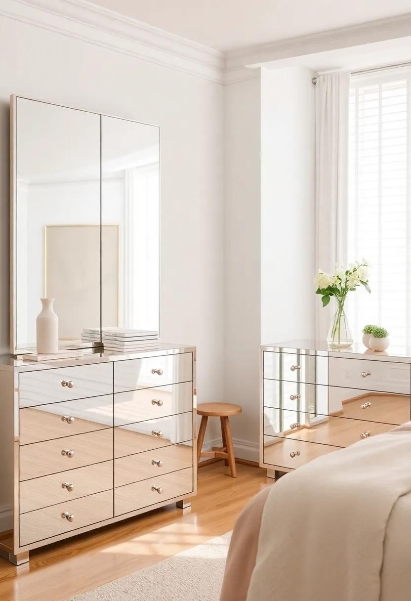 The Allure of ⁤mirrored Dressers: Functional ‍Elegance⁣ in Your Bedroom