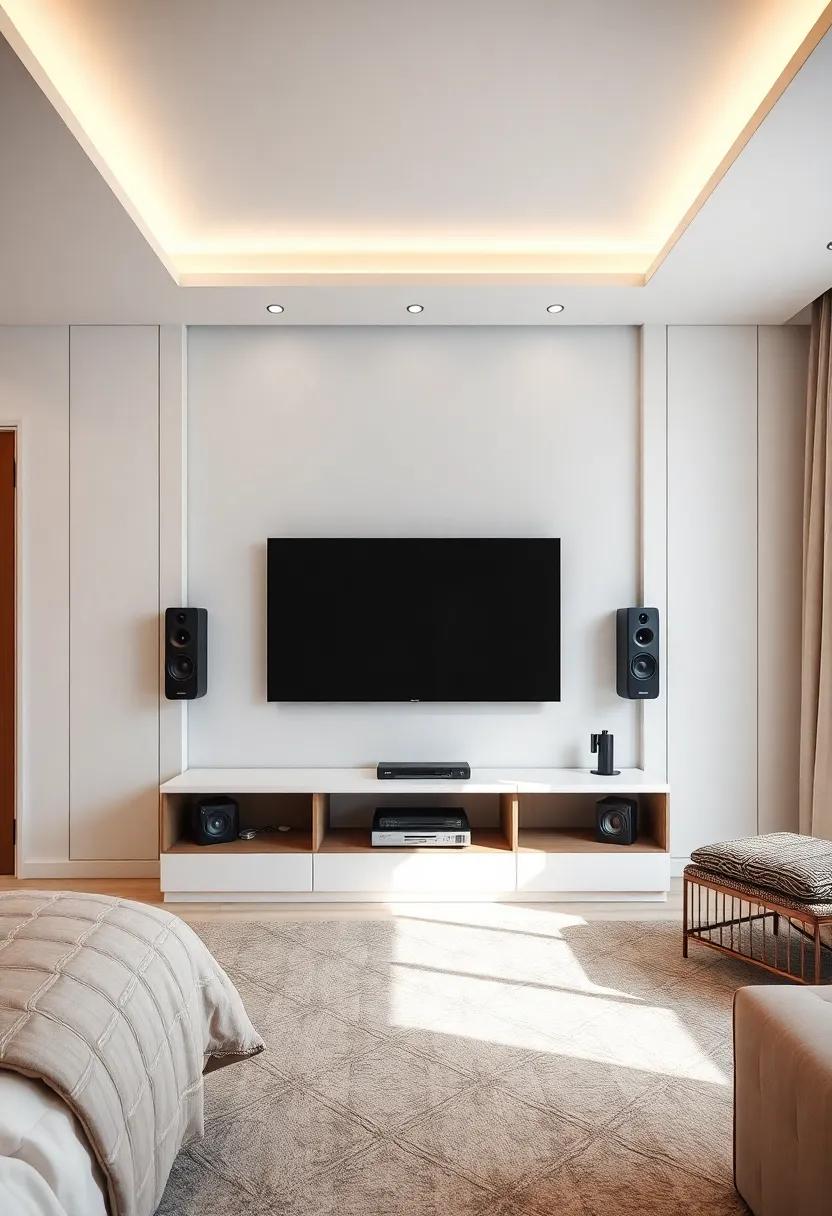 Making a Statement: Unique Design Ideas for Your Bedroom TV Area