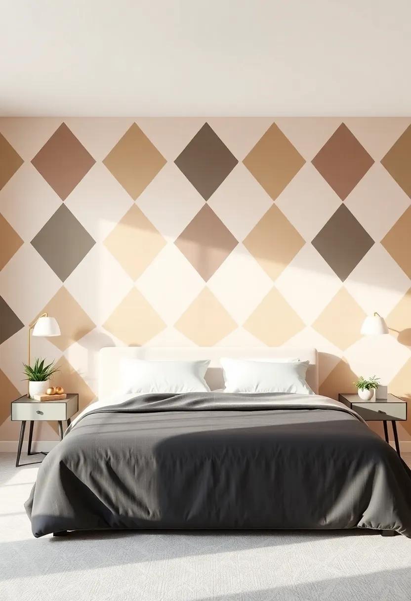 creating a focal Point: The Art ⁢of feature⁢ Walls with Geometric Patterns