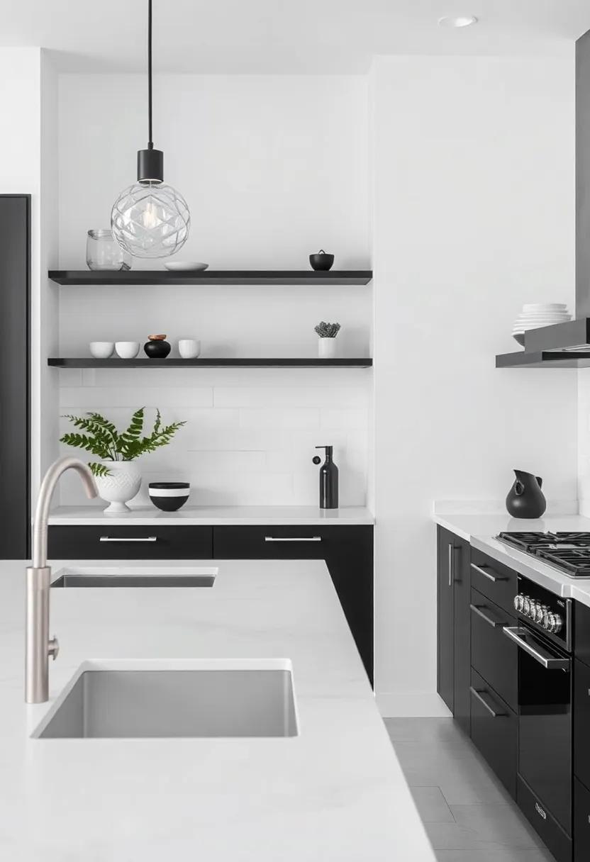 accessories‍ That Shine: Elevating Black⁤ and White with Stylish Fixtures