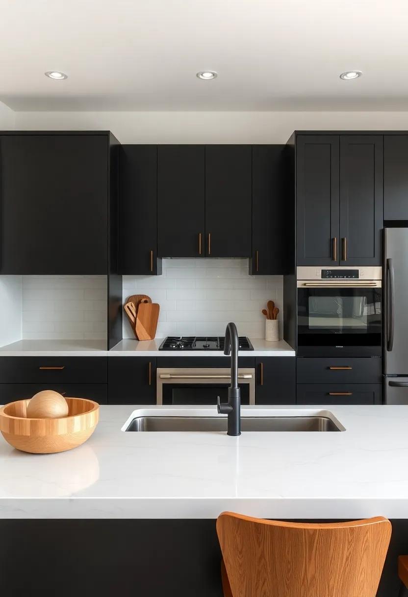 Integrating ⁢Natural Elements: Adding‍ Warmth ‍to a‌ Monochrome Kitchen