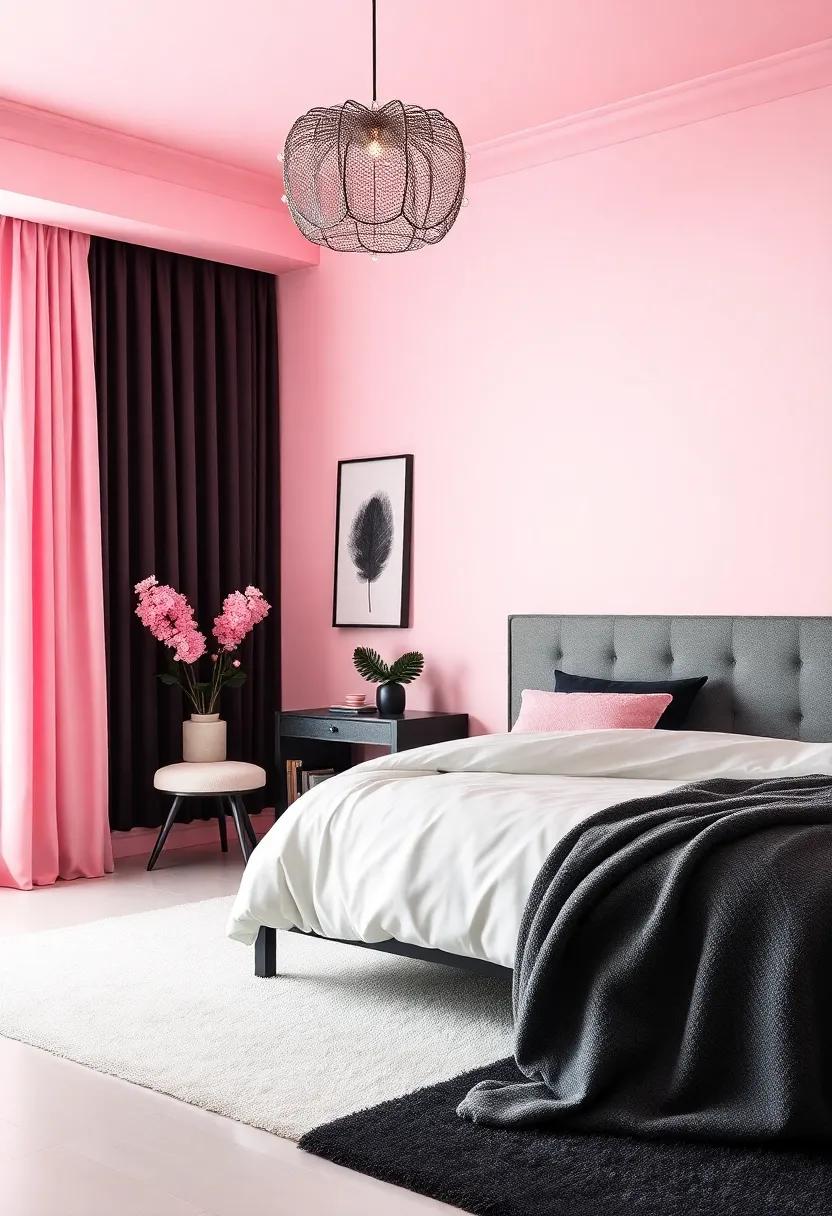 exploring Themes: Picking Concepts That Elevate Black and Pink Decor