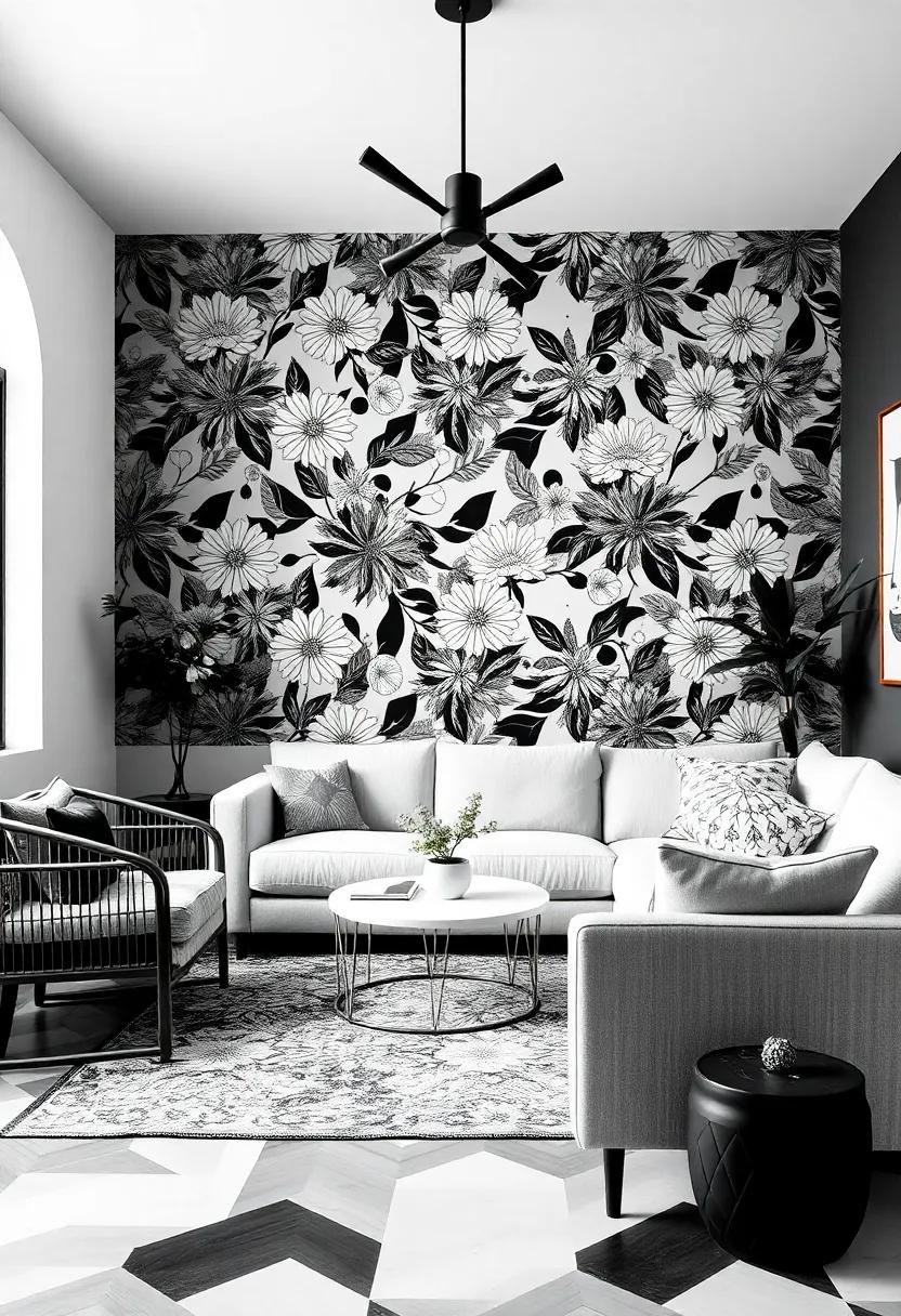 Whimsical Patterns: Playing with Geometric and Floral Motifs
