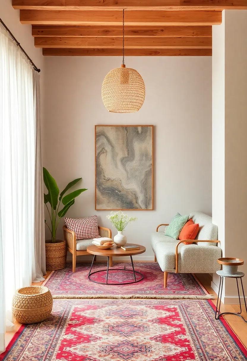 Eclectic rugs: Defining Spaces with Unconventional Floor Textiles