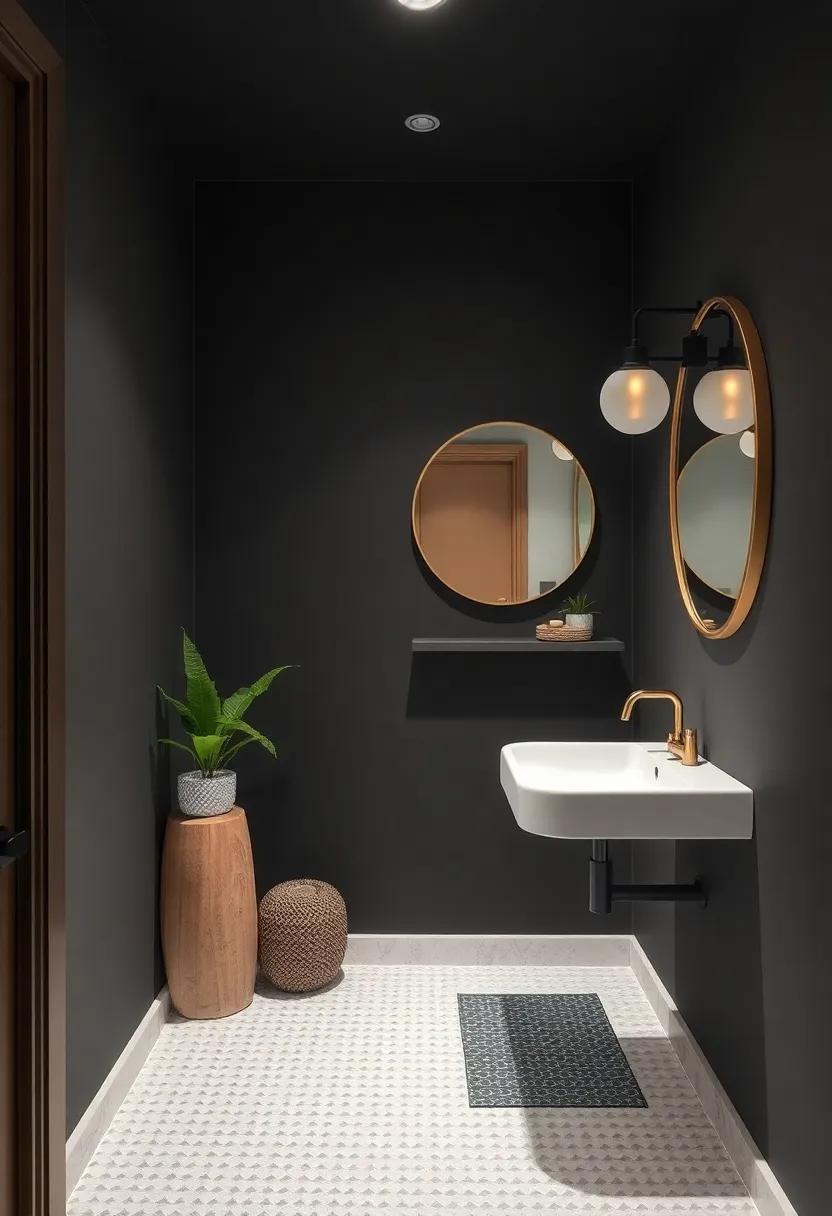 Select fixtures in unexpected colors or finishes,such as matte black or brushed gold,to add unexpected charm without overwhelming the space