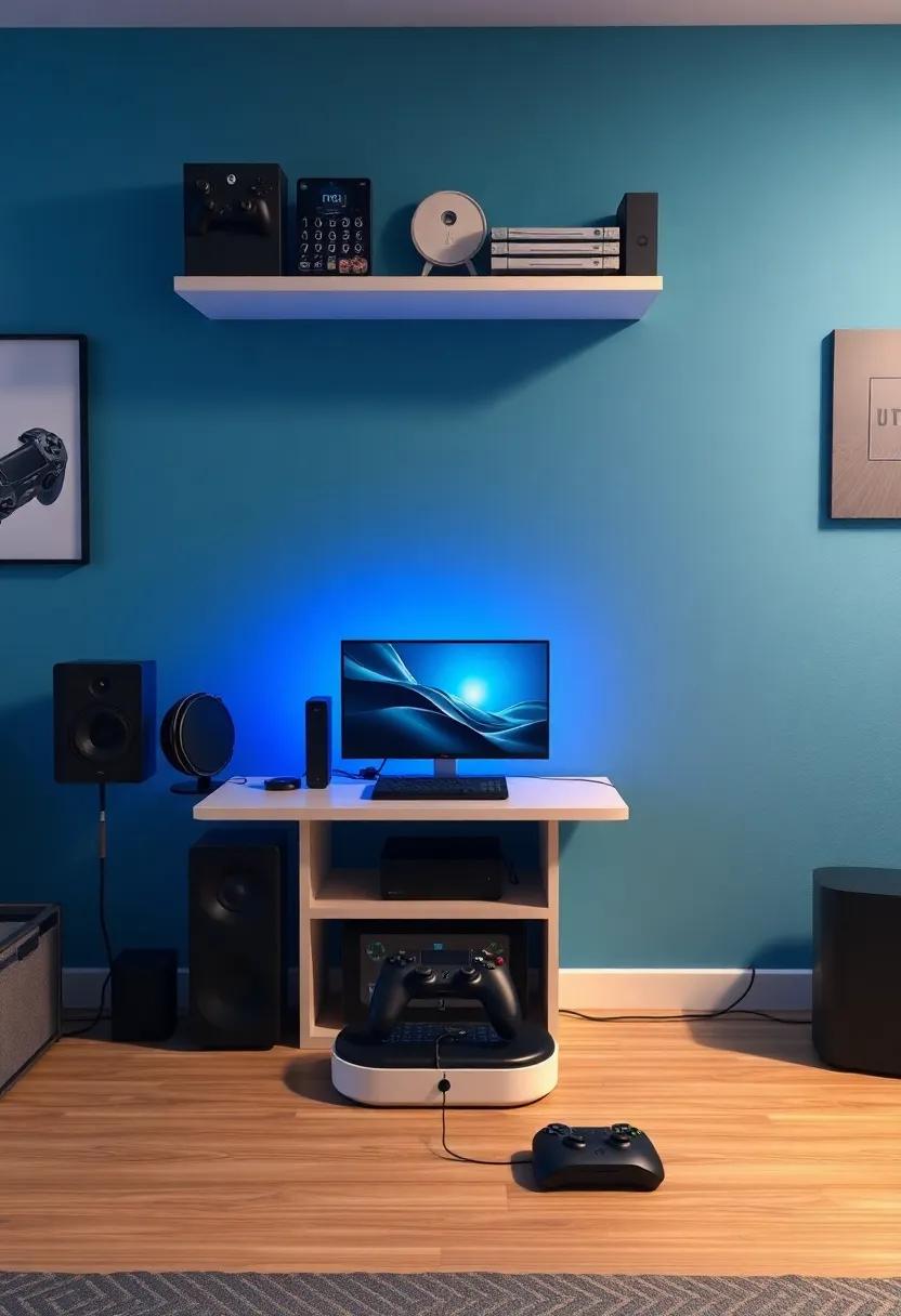 Charging Station: Set up a charging station for controllers, VR headsets, and mobile devices to ⁣keep everything powered up and ready for use