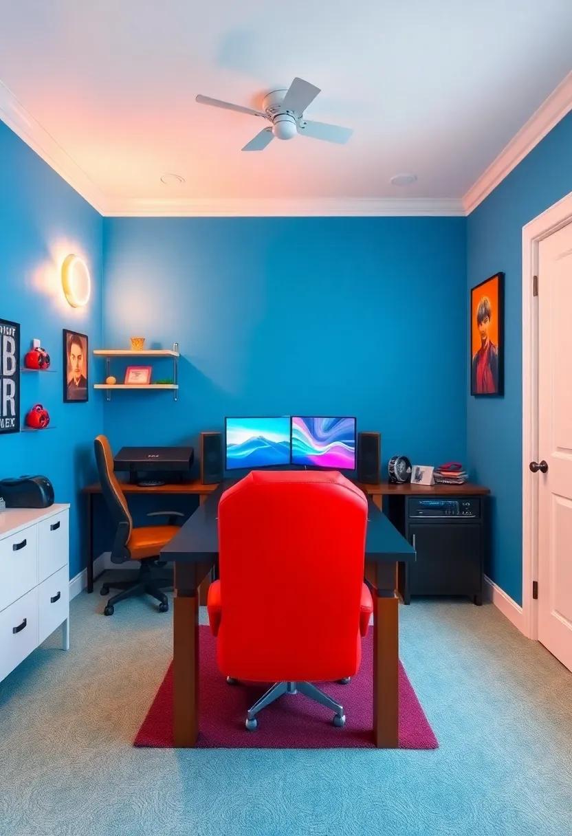 Choose a Bold Color Scheme: Opt for colors that reflect excitement and energy, like electric blue, ‌neon green, or bright red, to create a vibrant atmosphere