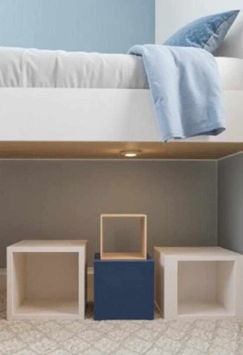 Exploring Shelves and Cubes for Accessible Under-Bed Organization