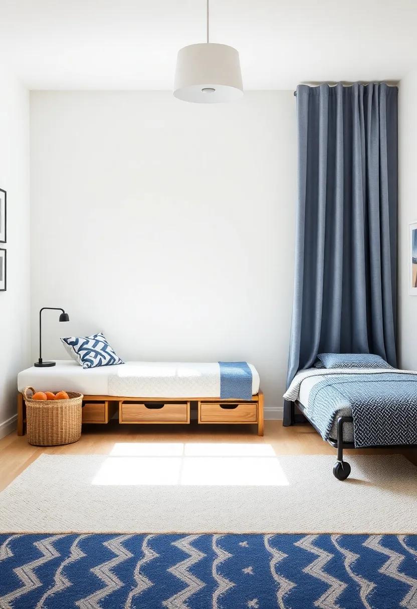 Incorporating Rolling Carts for Versatile and Movable Storage Options