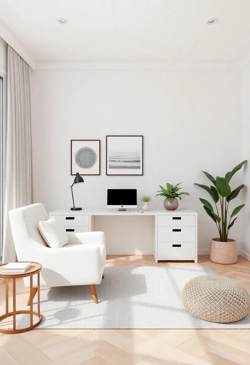 The Beauty of Neutral Tones in⁤ creating a Calming Workspace