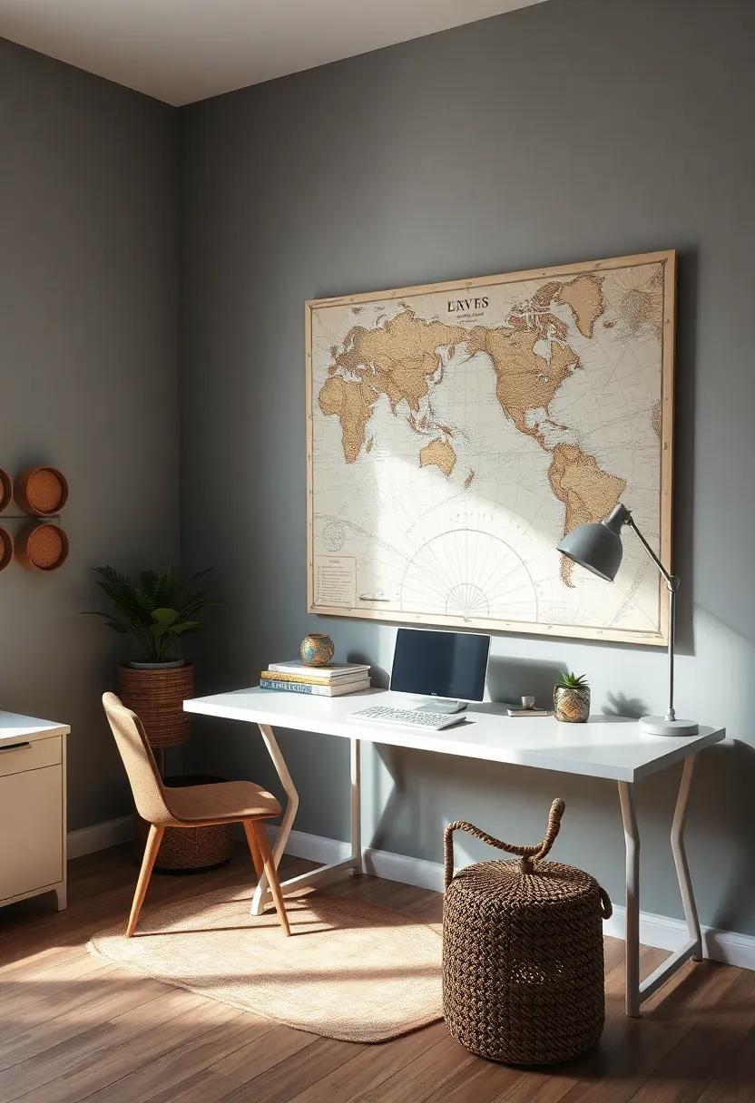 Incorporating Vintage Maps for a nautical⁣ Touch with ‍History