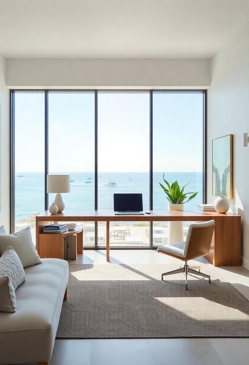 Using Mirrors⁣ to Amplify Natural Light⁤ and Ocean Views
