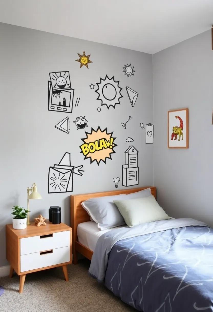 Utilizing Wall Decals​ and Stickers to Add a Playful Flair to​ Spaces