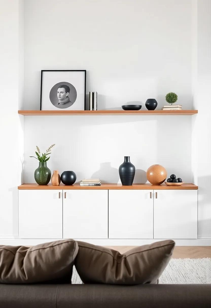 Creating⁢ Focal Points⁣ with Statement Objects on Open Shelves