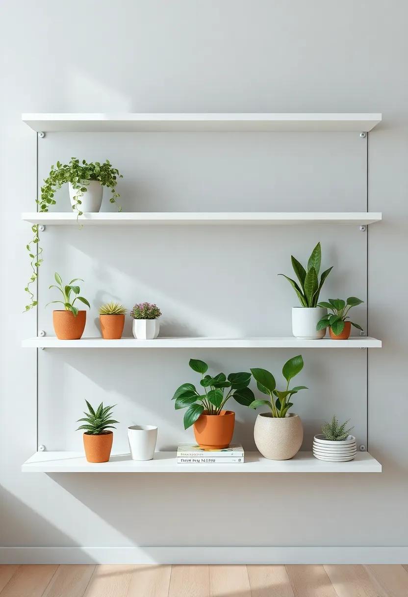 Incorporating Plants ‌for a Fresh and Lively Shelf Display