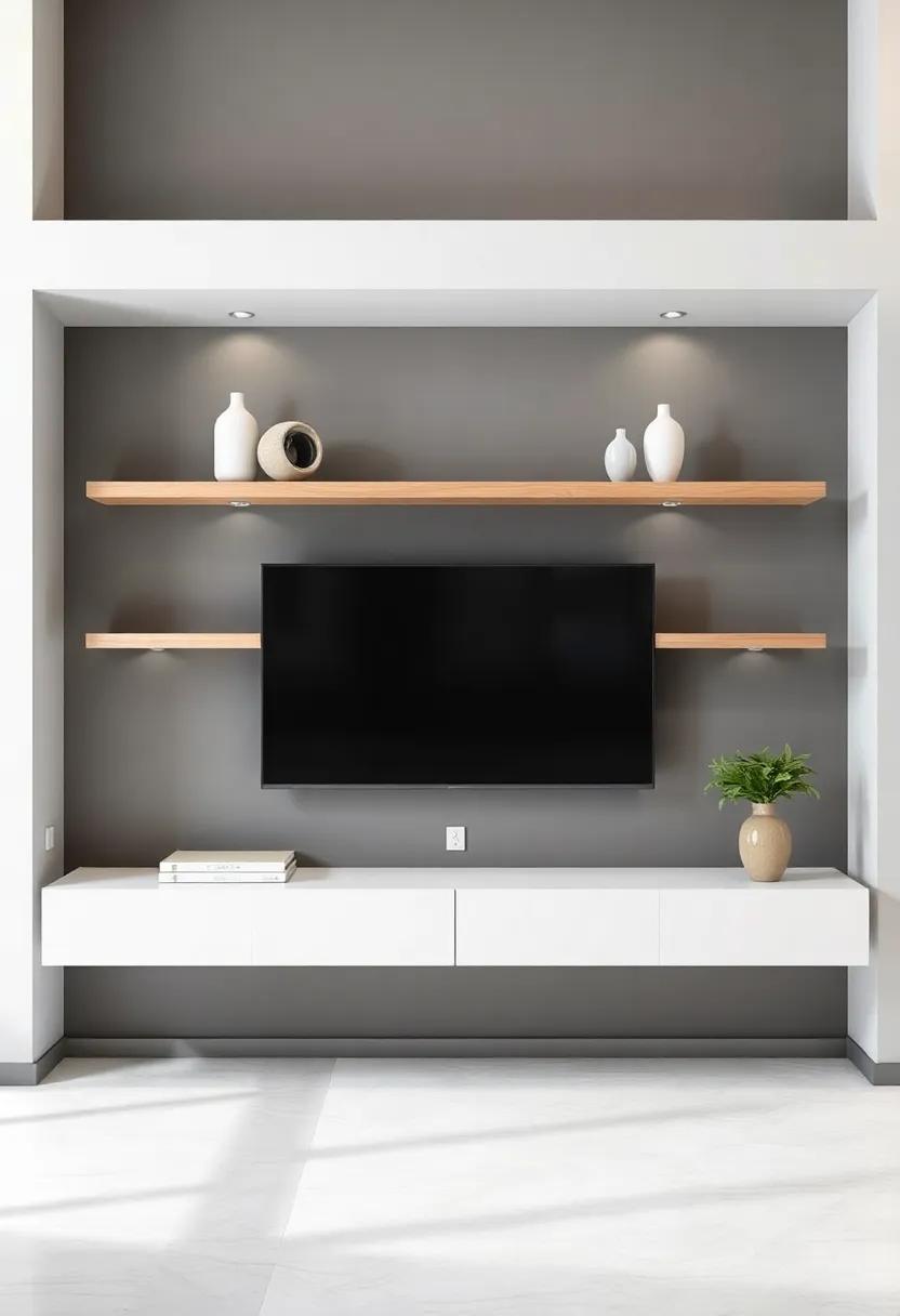 Incorporating‍ Floating ​Shelves for a Sleek⁣ Look in Modern ‍Interiors